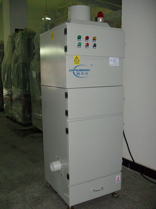  欧普森工业吸尘器销往香港配套CNC加工中心